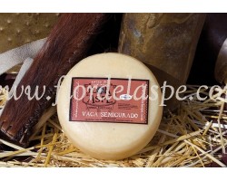 Medio queso de vaca 350 g.-Flor del Aspe